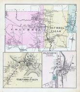 Columbia, Columbia Falls, Danforth Village, Washington County 1881